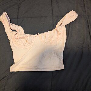 Pink Crop Top